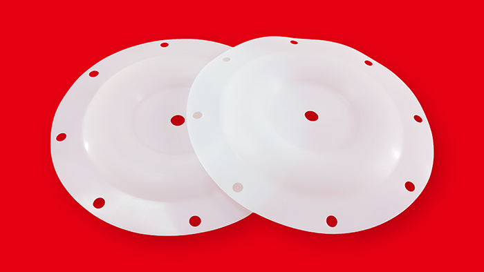 如何安裝快速氣動隔膜泵里四氟類產(chǎn)品如隔膜膜片等？