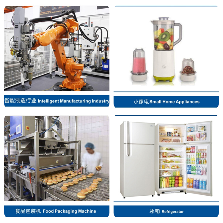 硅膠泛塞封密封圈應(yīng)用行業(yè)