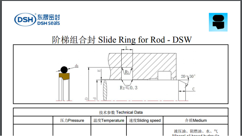 階梯密封圈應用于高壓氣瓶上
