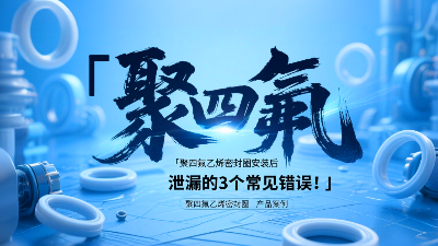 <i style='color:red'>聚四氟乙烯密封圈</i>安裝后泄漏的3個(gè)常見錯(cuò)誤！?