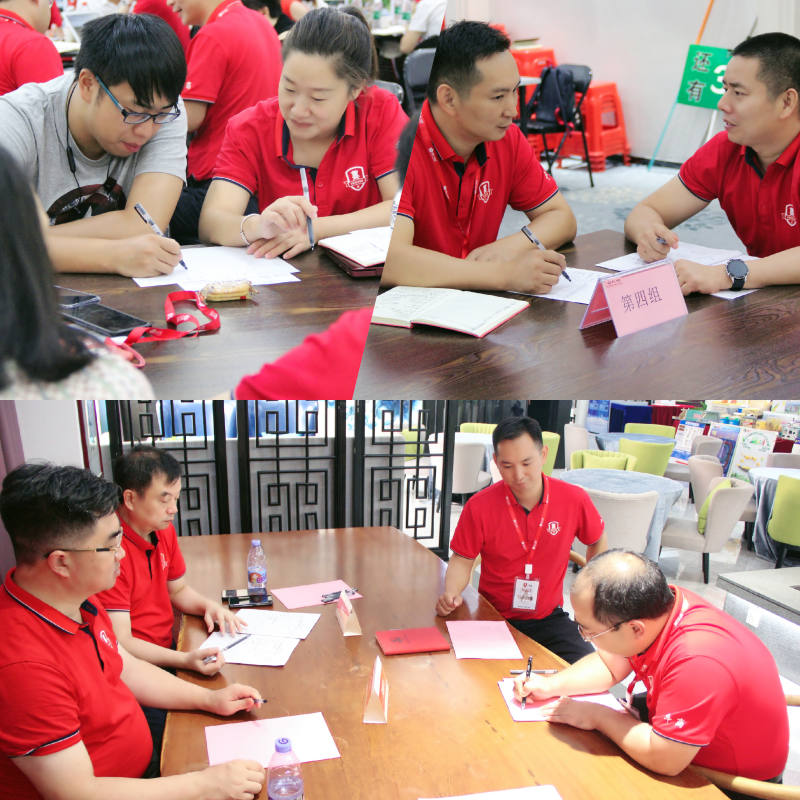 參加扒皮考試的企業(yè)家們-東晟密封