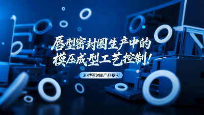 唇型密封圈生產(chǎn)中的模壓成型工藝控制！