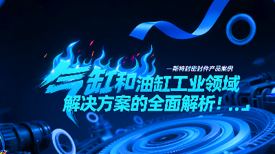 <i style='color:red'>斯特封密封圈</i>產(chǎn)品案例丨氣缸和油缸工業(yè)領(lǐng)域解決方案的全面解析！