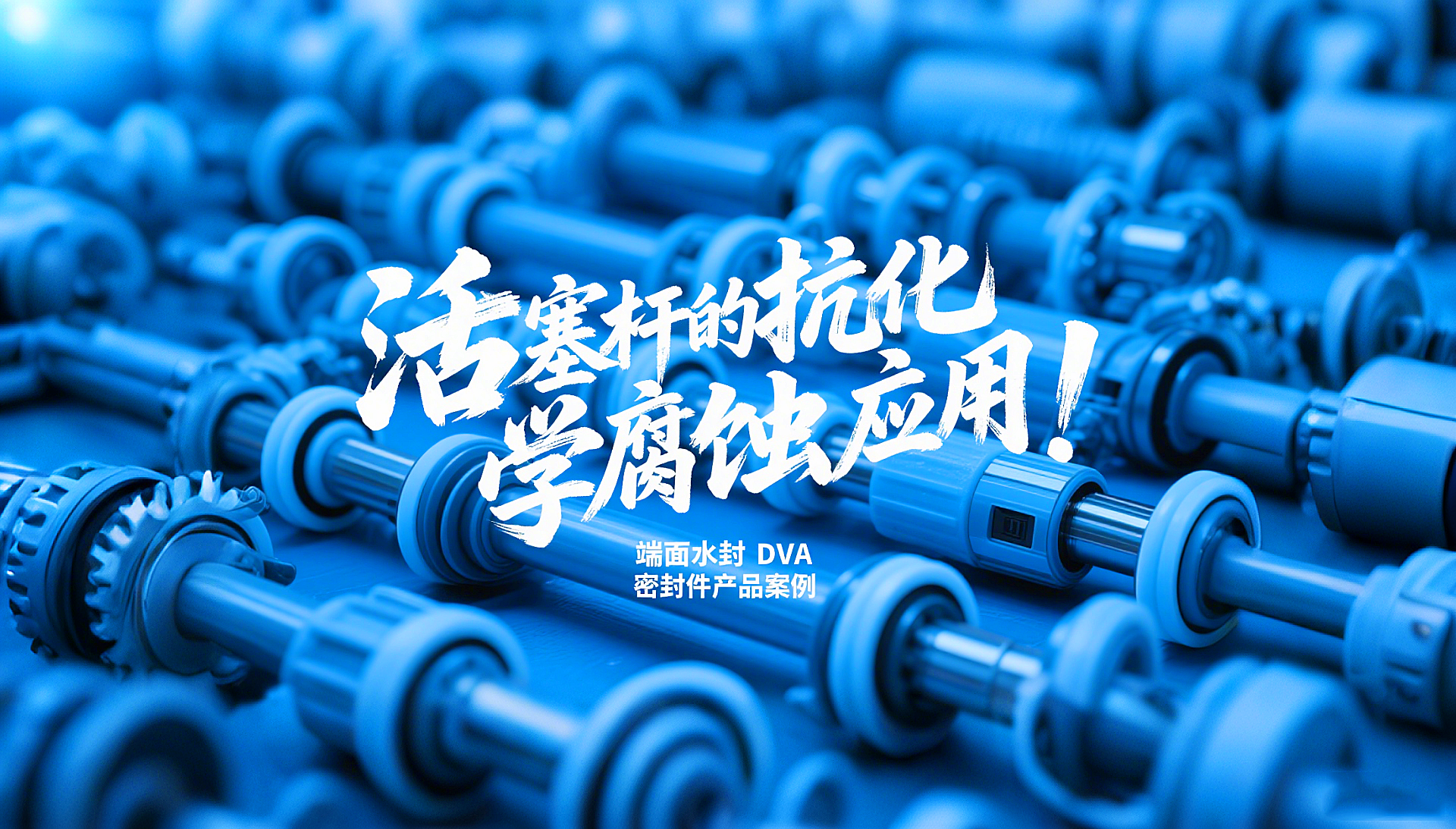 端面水封DVA密封圈產(chǎn)品案例 ? 活塞桿的抗化學腐蝕應(yīng)用！