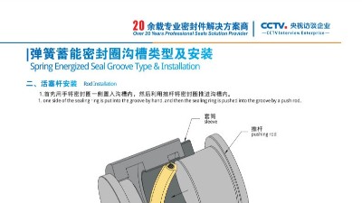 密封圈溝槽類型及安裝3