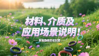 聚氨酯橡膠密封圈產(chǎn)品丨材料、介質(zhì)及應(yīng)用場景說明！