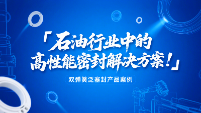 ?雙彈簧泛塞封產(chǎn)品案例 ? 石油行業(yè)中的高性能密封解決方案！?