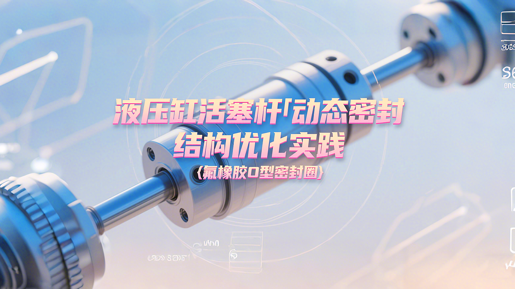 氟橡膠<i style='color:red'>o型密封圈</i>丨液壓缸活塞桿?動態(tài)密封中的結(jié)構優(yōu)化實踐！?