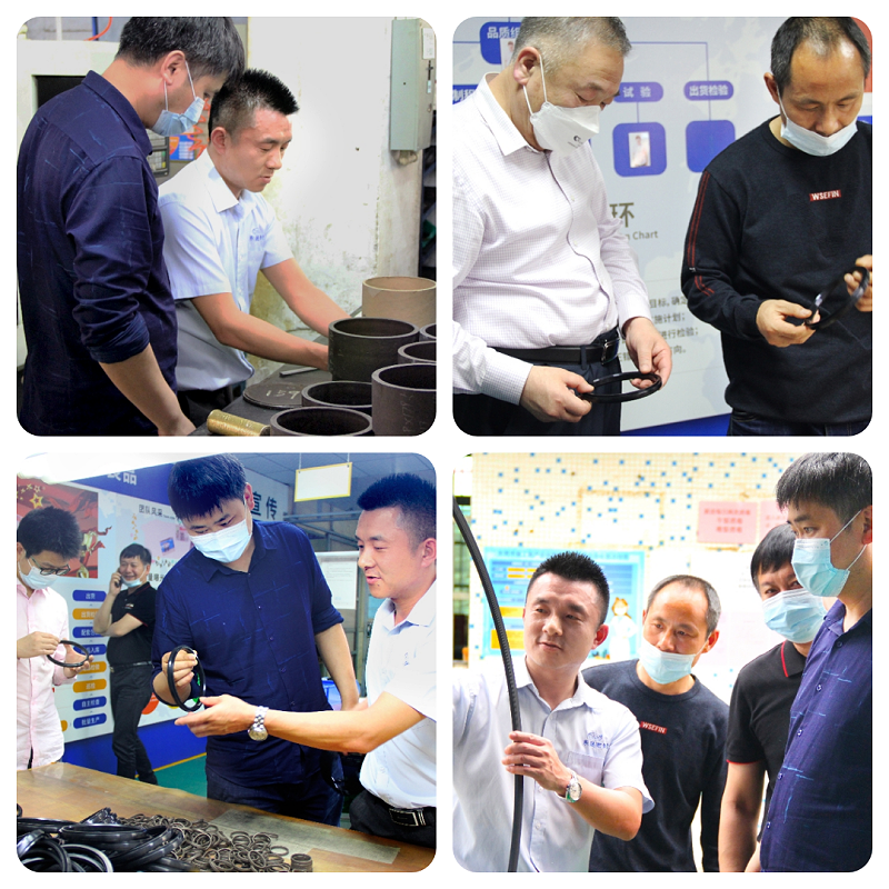 蘇州液壓行業(yè)來訪東晟密封