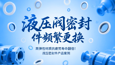 痛點(diǎn)?：液壓閥密封圈頻繁更換？高彈性材質(zhì)抗疲勞壽命翻倍！