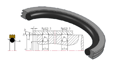 軸用旋轉(zhuǎn)密封圈嗎？又是組合型油封嗎？