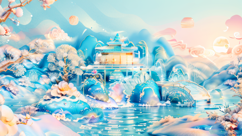 2023東晟大雪節(jié)氣手機壁紙封面 (1)