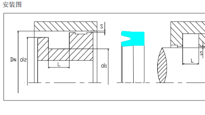 對(duì)稱型<i style='color:red'>u形密封圈</i>