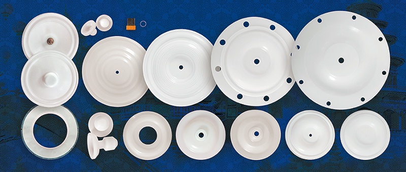 工程氟塑料制品膜片產(chǎn)品全家福