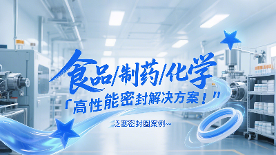 泛塞密封圈：食品、制藥和化學(xué)工業(yè)中的高性能密封解決方案！?