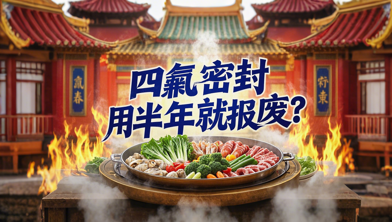 <i style='color:red'>ptfe密封圈</i>用半年就報廢？這些坑你肯定踩過？?