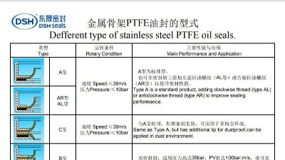 新版金屬骨架油封介紹