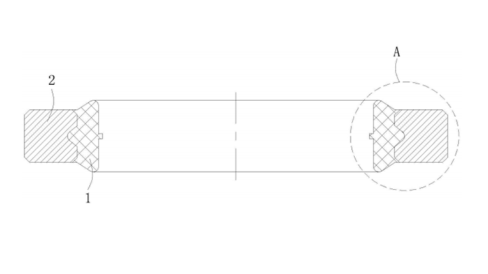 一種防脫落式組合密封墊圈限位與密封結(jié)構(gòu)