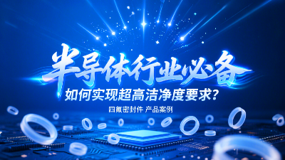 半導(dǎo)體行業(yè)必備：四氟密封圈如何實(shí)現(xiàn)超高潔凈度要求？