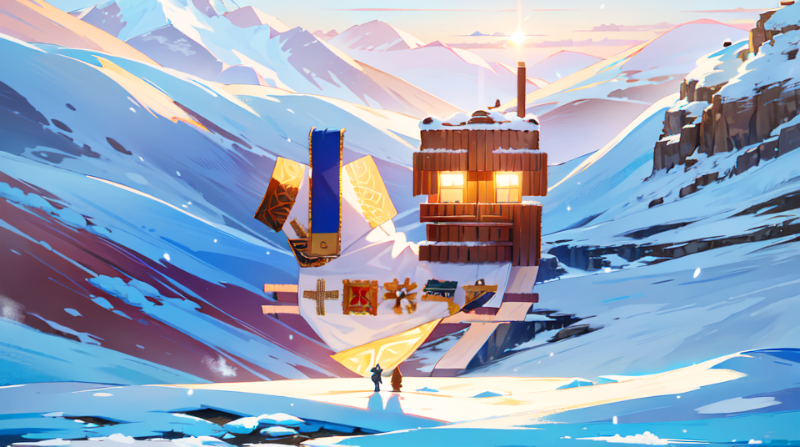 2023年小雪節(jié)氣字體效果字封面 (3)