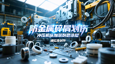 防金屬碎屑劃傷！沖壓機(jī)床<i style='color:red'>油缸密封件</i>加裝耐磨涂層！?
