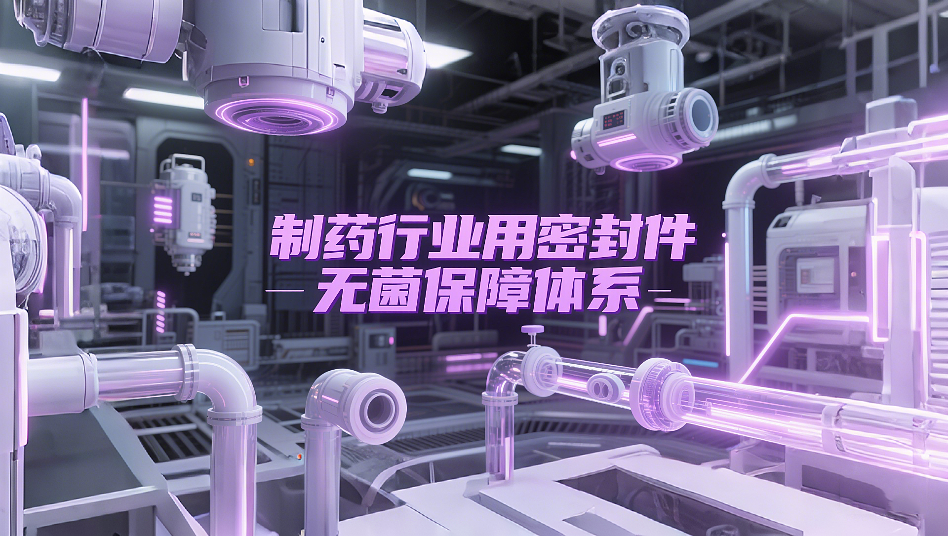 制藥行業(yè)丨雙層彈簧泛塞封密封圈 ? 無菌保障體系！