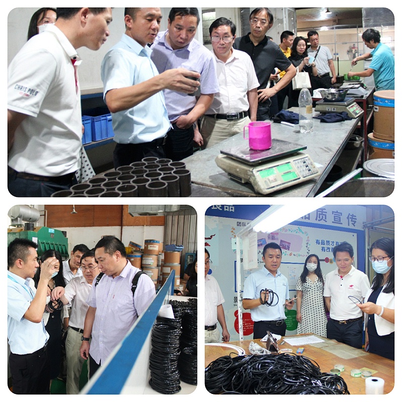 橡膠密封圈生產(chǎn)現(xiàn)場