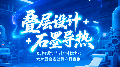 六片組合密封圈丨疊層設(shè)計+石墨導熱結(jié)構(gòu)設(shè)計與材料優(yōu)勢！