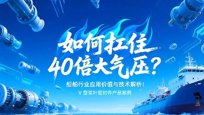 V型槳葉密封圈 ?  如何扛住40倍大氣壓：船舶行業(yè)應(yīng)用價(jià)值與技術(shù)解析！