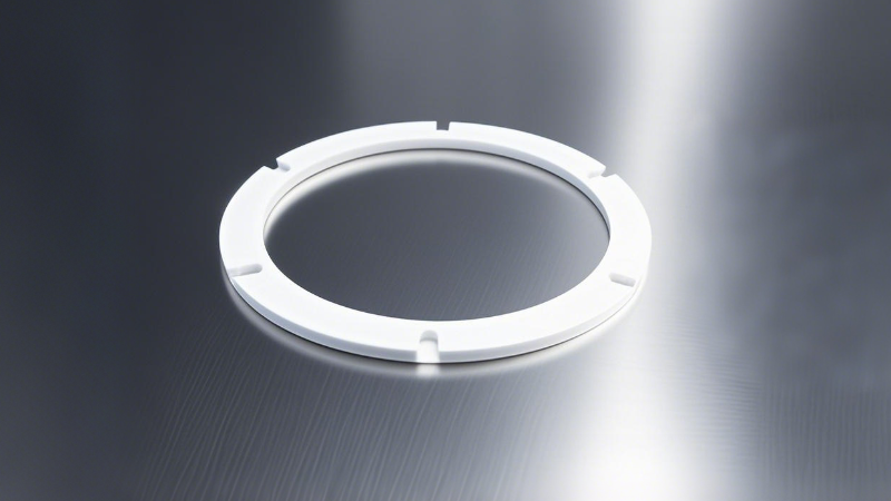 四氟六片密封件 - 由聚四氟乙烯的造的密封件，化工行業(yè)、設(shè)備是造粒機(jī)。