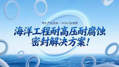 專利產(chǎn)品案例 ? 一種H型油封件：海洋工程耐高壓耐腐蝕的密封解決方案！