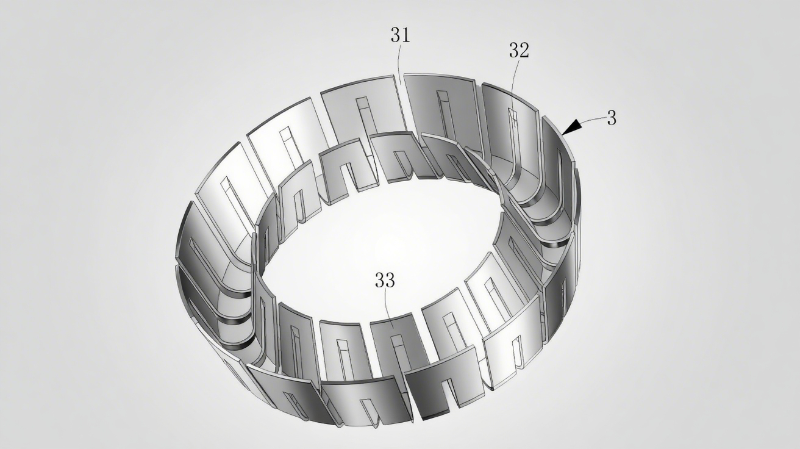 一種耐壓油封件圖5是本實(shí)用新型的V型彈簧的立體圖 (2)