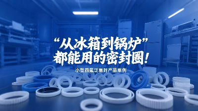 小型四氟泛塞封產(chǎn)品案例丨從冰箱到鍋爐都能用的密封圈！