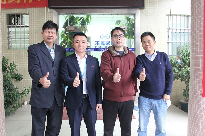 廣州和徐州機械行業(yè)來訪東晟密封