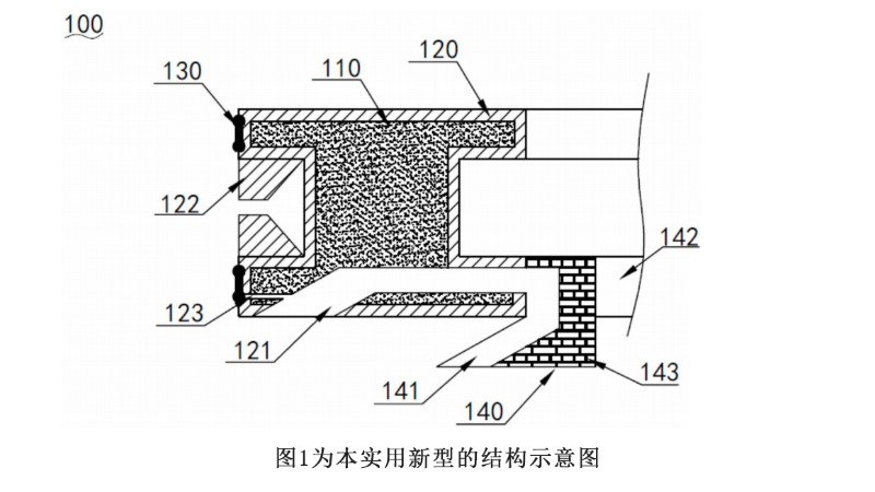 圖1為本實用新型的結(jié)構(gòu)示意圖 一種具有防水隔油的密封件