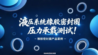 液壓系統(tǒng)橡膠密封圈壓力承載測(cè)試！